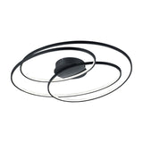 Gale 80cm LED Circular Ceiling Light – Matt Black
