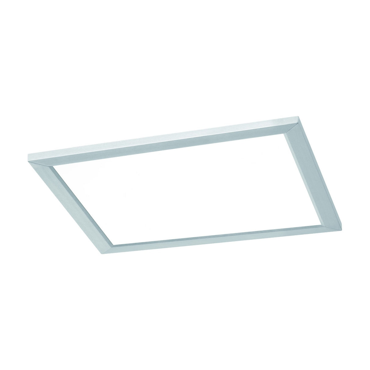 Phoenix LED Glass Panel 30cm Ceiling Light – Satin Nickel