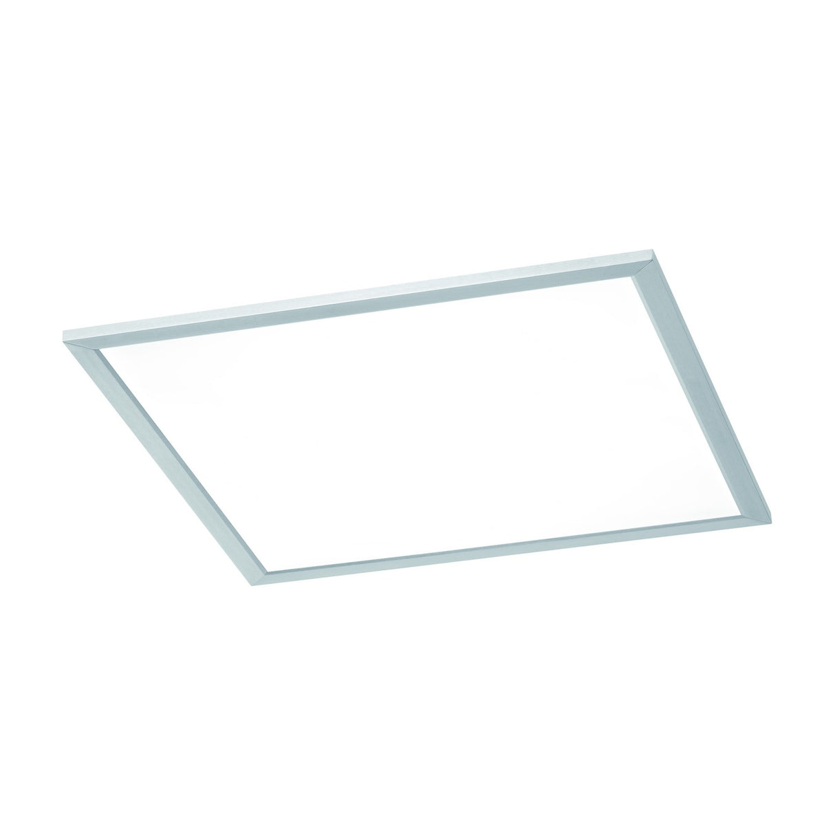 Phoenix LED Glass Panel 45cm Ceiling Light – Satin Nickel