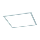 Phoenix LED Glass Panel 45cm Ceiling Light – Satin Nickel