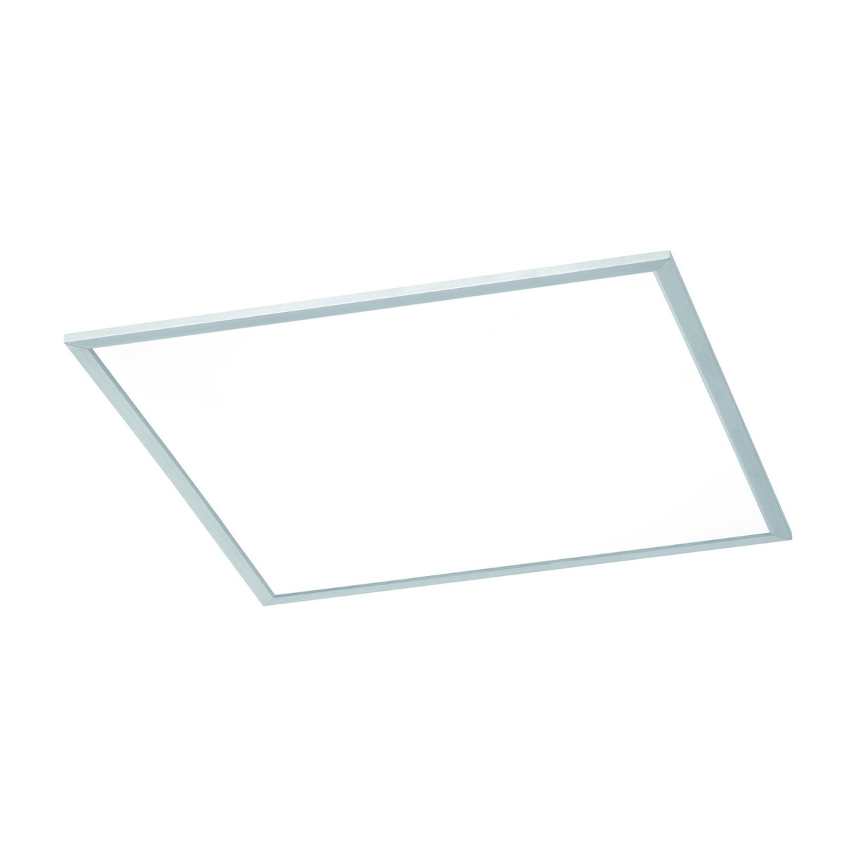 Phoenix LED Glass Panel 62cm Ceiling Light – Satin Nickel