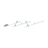 Indira 4 Light LED Up Down Ceiling Light – Satin Nickel