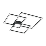 Hydra 3 Light LED Square Ceiling Light – Anthracite