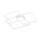 Hydra 3 Light LED Square Ceiling Light – Matt White