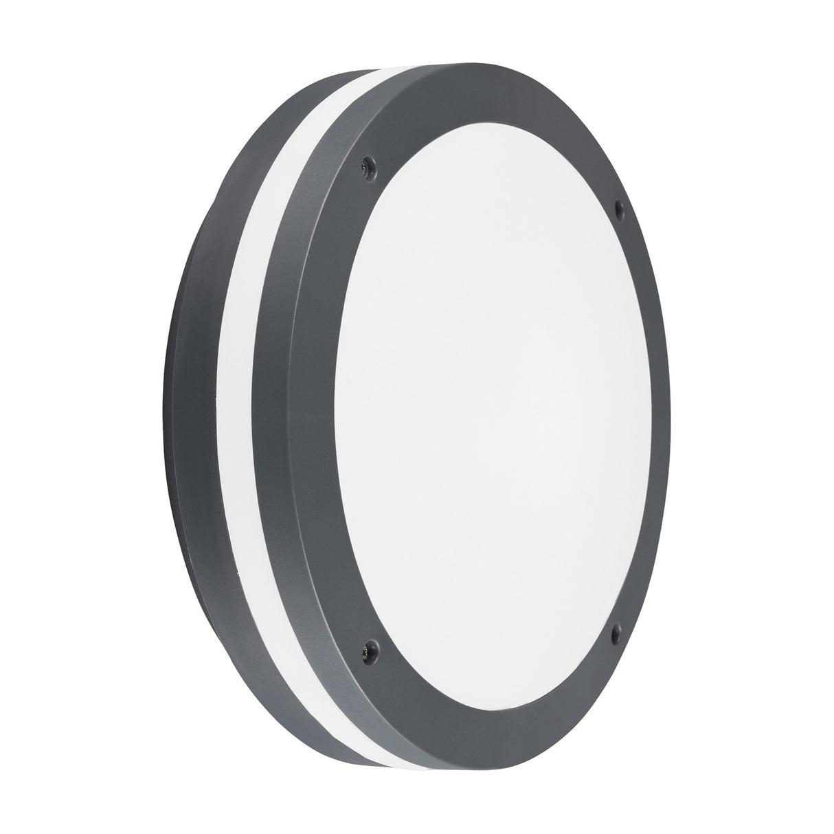 Piave LED Round PIR Ceiling Light – Anthracite
