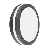 Piave LED Round PIR Ceiling Light – Anthracite
