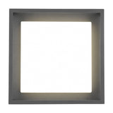 Witham LED Glass Ceiling Light – Anthracite