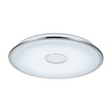 Osaka LED Remote Control Glass Ceiling Light – Chrome