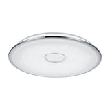 Osaka LED Remote Control Glass Ceiling Light – Chrome
