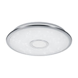 Osaka LED Remote Control Round Ceiling Light – Chrome