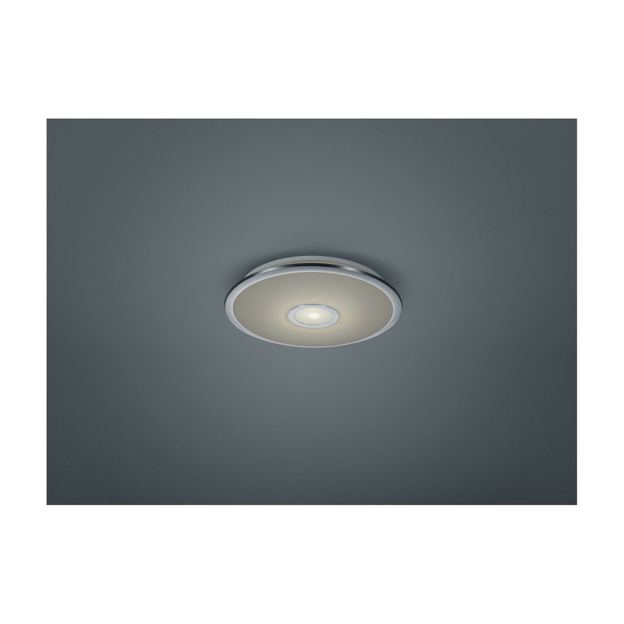 Osaka LED Remote Control Round Ceiling Light – Chrome
