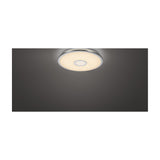 Osaka LED Remote Control Round Ceiling Light – Chrome