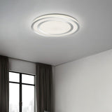 Noriaki LED Remote Control Round Ceiling Light – Chrome