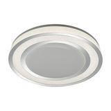 Noriaki LED Remote Control Round Ceiling Light – Chrome