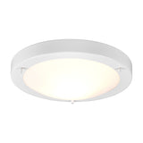Condus Glass Ceiling Light – White