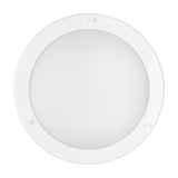Condus Glass Ceiling Light – White
