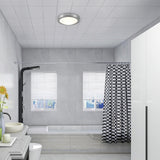 Condus Glass Ceiling Light – Chrome