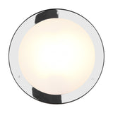 Condus Glass Ceiling Light – Chrome