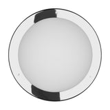 Condus Glass Ceiling Light – Chrome