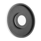 Ascari LED Round Ceiling Light – Matt Black