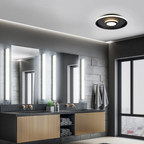 Ascari LED Ceiling Light – Matt Black