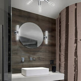 Bolsa 5 Light LED Glass Ceiling Light – Chrome