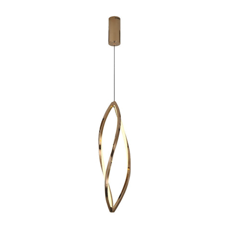 Adele 15cm LED Pendant Light - Rose Gold