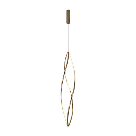 Adele 22cm LED Pendant Light - Rose Gold
