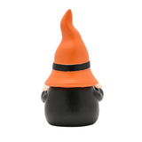 Halloween Eek Gonk Resin Figurine with Buckled Hat - Orange