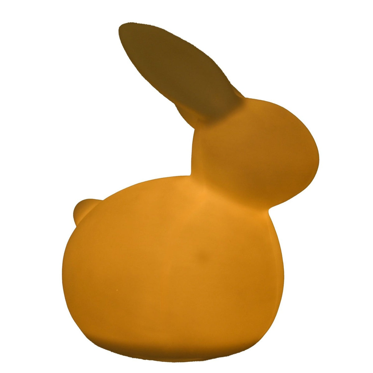 Easter Sitting Bunny LED Ceramic Light-Up Decoration - White
