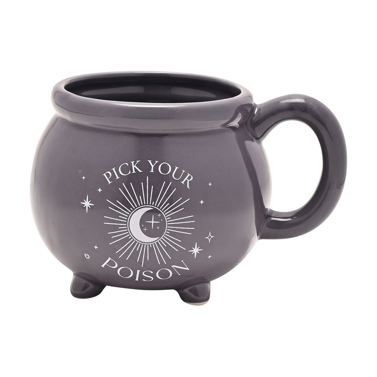 Pick Your Poison Midnight Cauldron Ceramic Mug 520ml - Purple