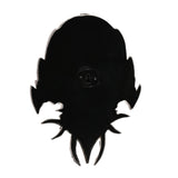 Steampunk Skull & Spider Resin Wall Clock - Silver & Gold