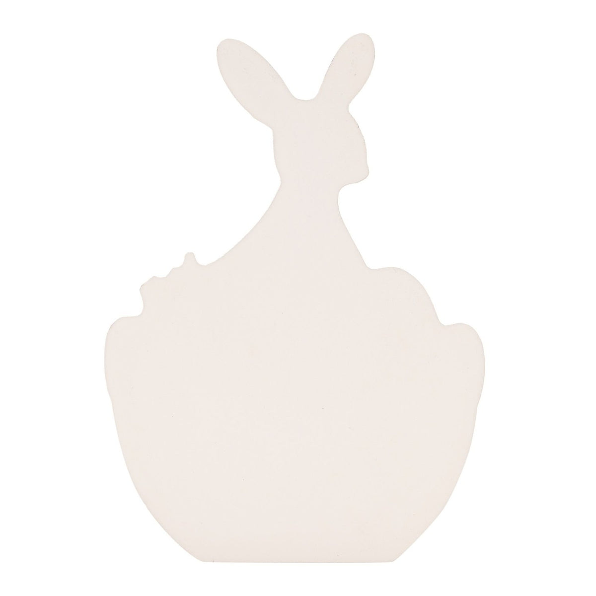 Waiting for the Easter Bunny Freestanding Wooden Plaque