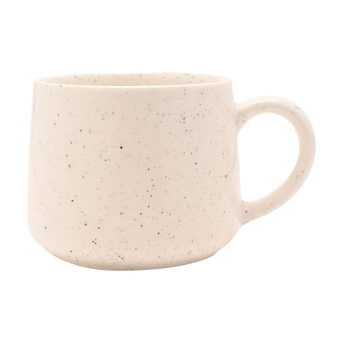 Speckled Ceramic Mug with Hidden 3D Bunny Inside - Cream