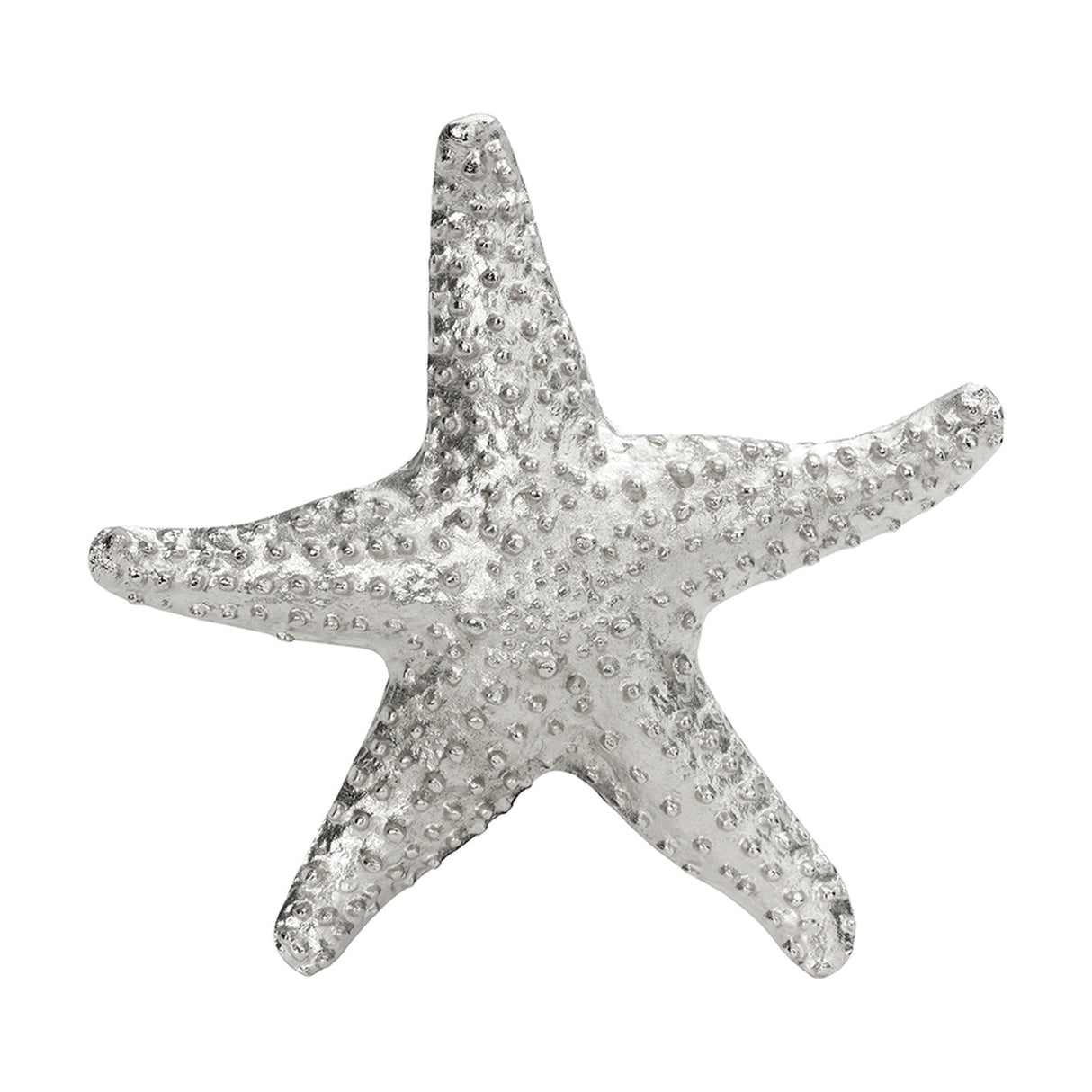 Silver Aluminium Starfish Ornament - 6cm