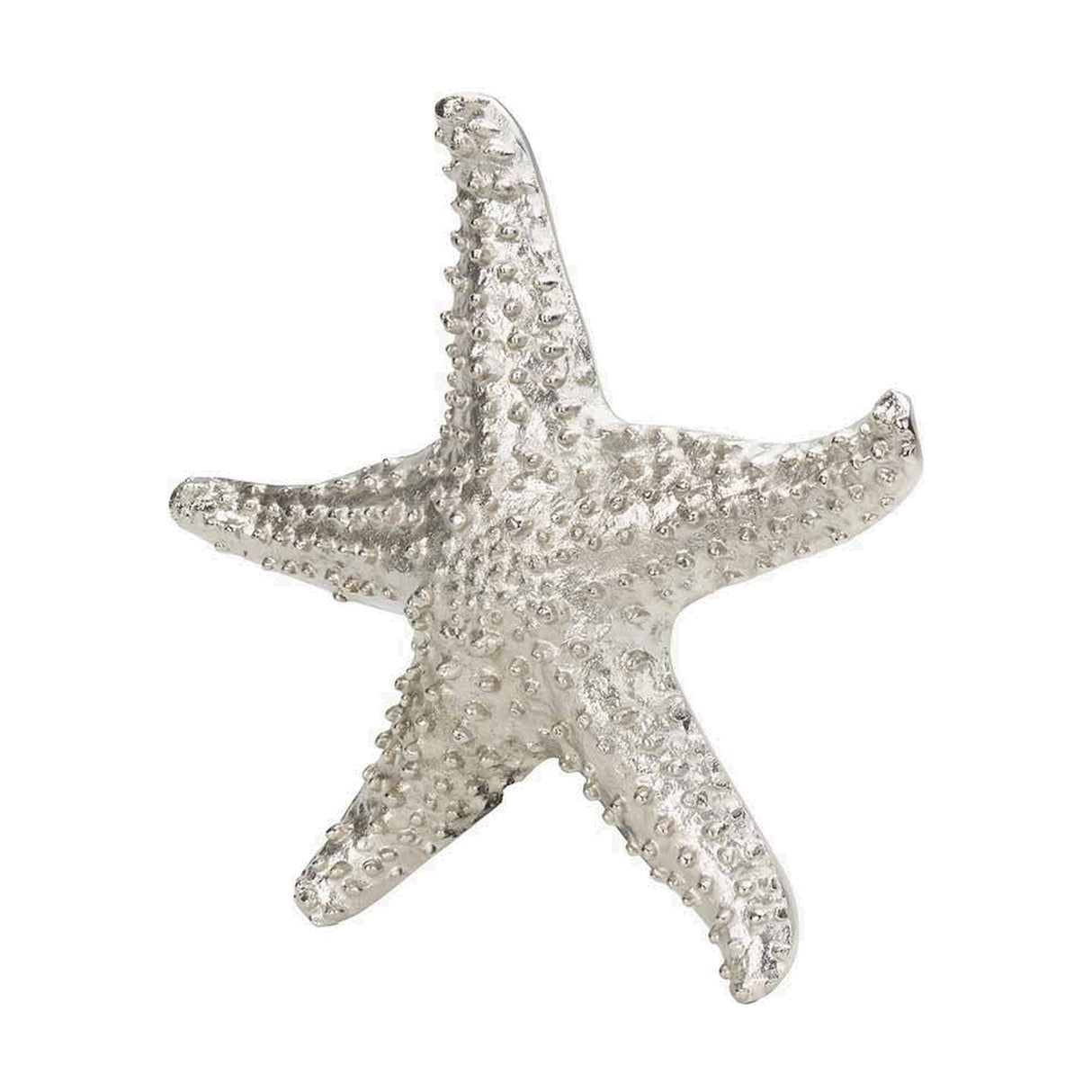 Silver Aluminium Starfish Ornament - 6cm