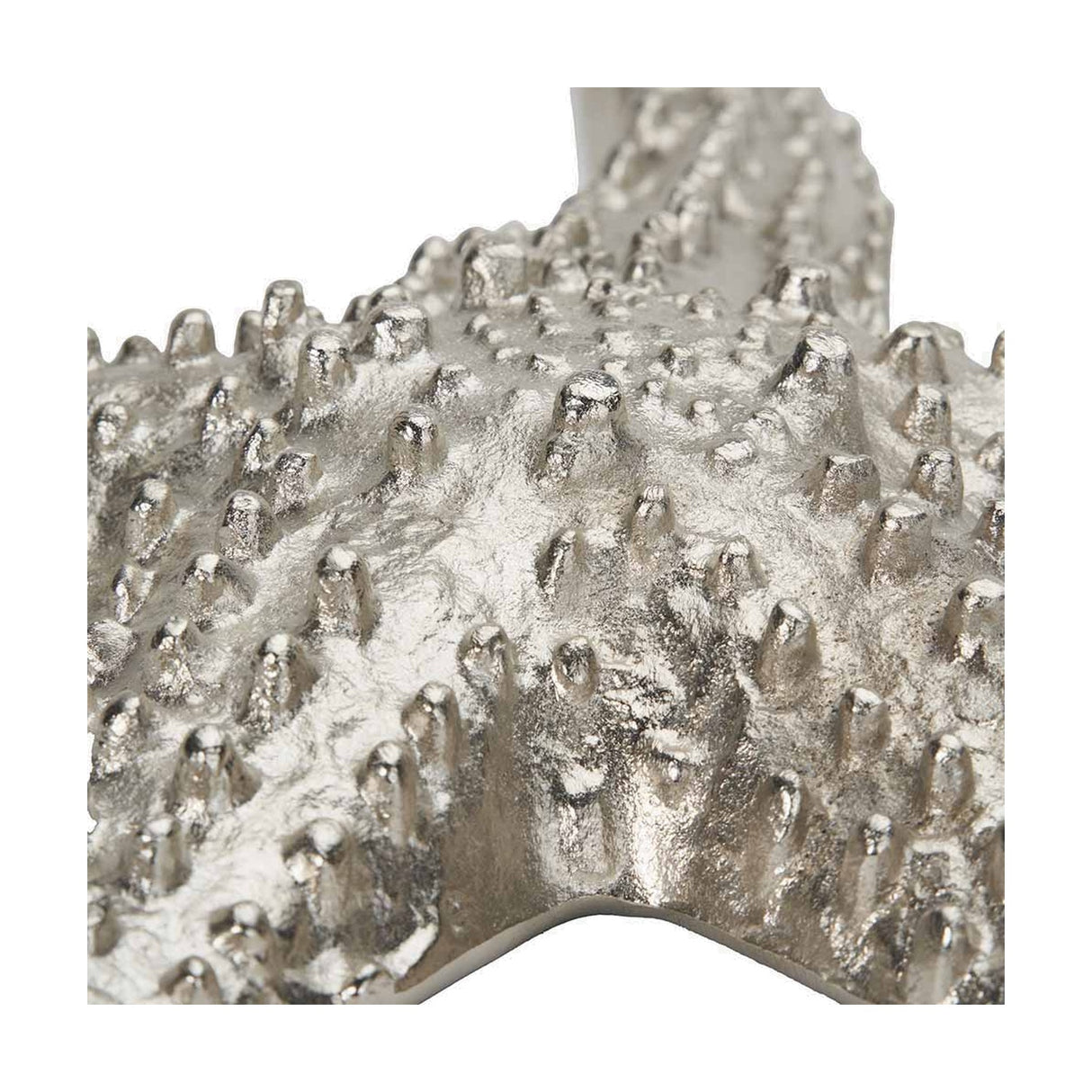 Silver Aluminium Starfish Ornament - 6cm