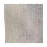 Stone Grey Aluminium & Clear Glass Large Hurricane Lamp - 63cm