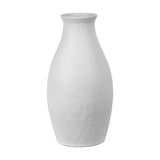 Eirene White Textured Stoneware Vase - 41cm