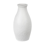 Eirene White Textured Stoneware Vase - 41cm