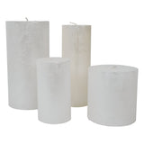 Libra Pearl Rustica Pillar Candle - 10x10cm