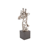 Addo Abstract Giraffe Head Figurine - 46.5cm