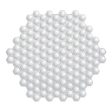 Hexagonal Honeycomb Convex Mirror Wall Art - 132x120cm