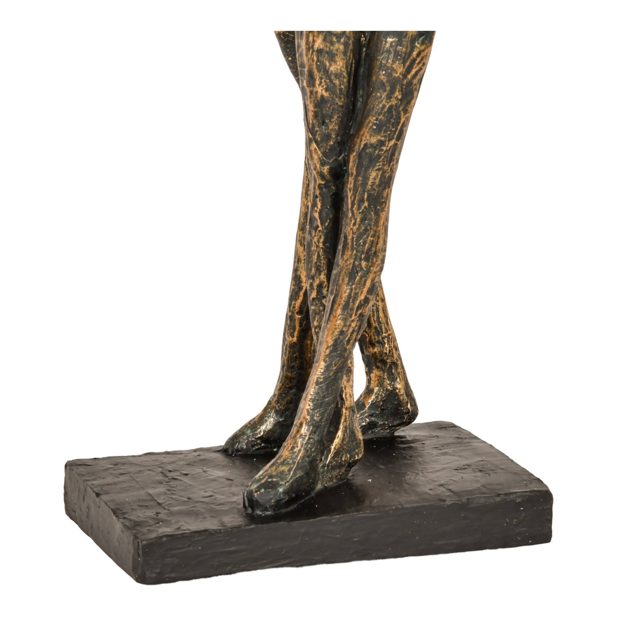 Celebrating Bronze Resin Standing Couple Figurine - 42cm