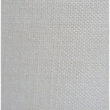Close-up of the Endon Castmere wall light's white linen shade, showing the woven fabric texture in a warm neutral tone.