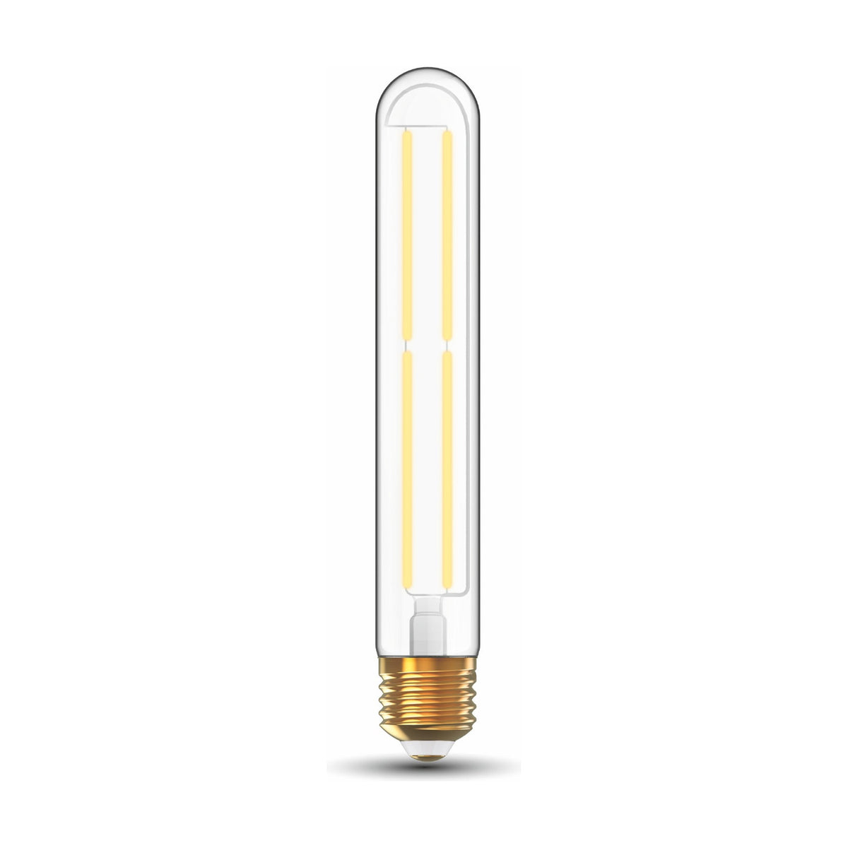 E27 Tube 185mm Straight Dimmable LED Bulb 4W 4000K - Clear