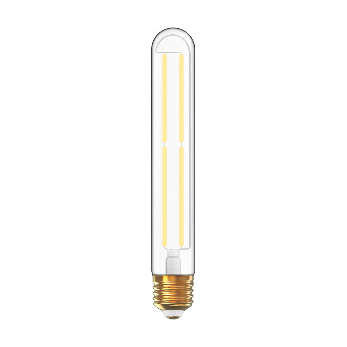 E27 Tube 185mm Straight Dimmable LED Bulb 4W 2700K - Clear