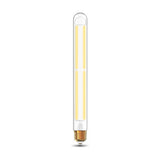 E27 Tube 280mm Straight Dimmable LED Bulb 6W 4000K - Clear