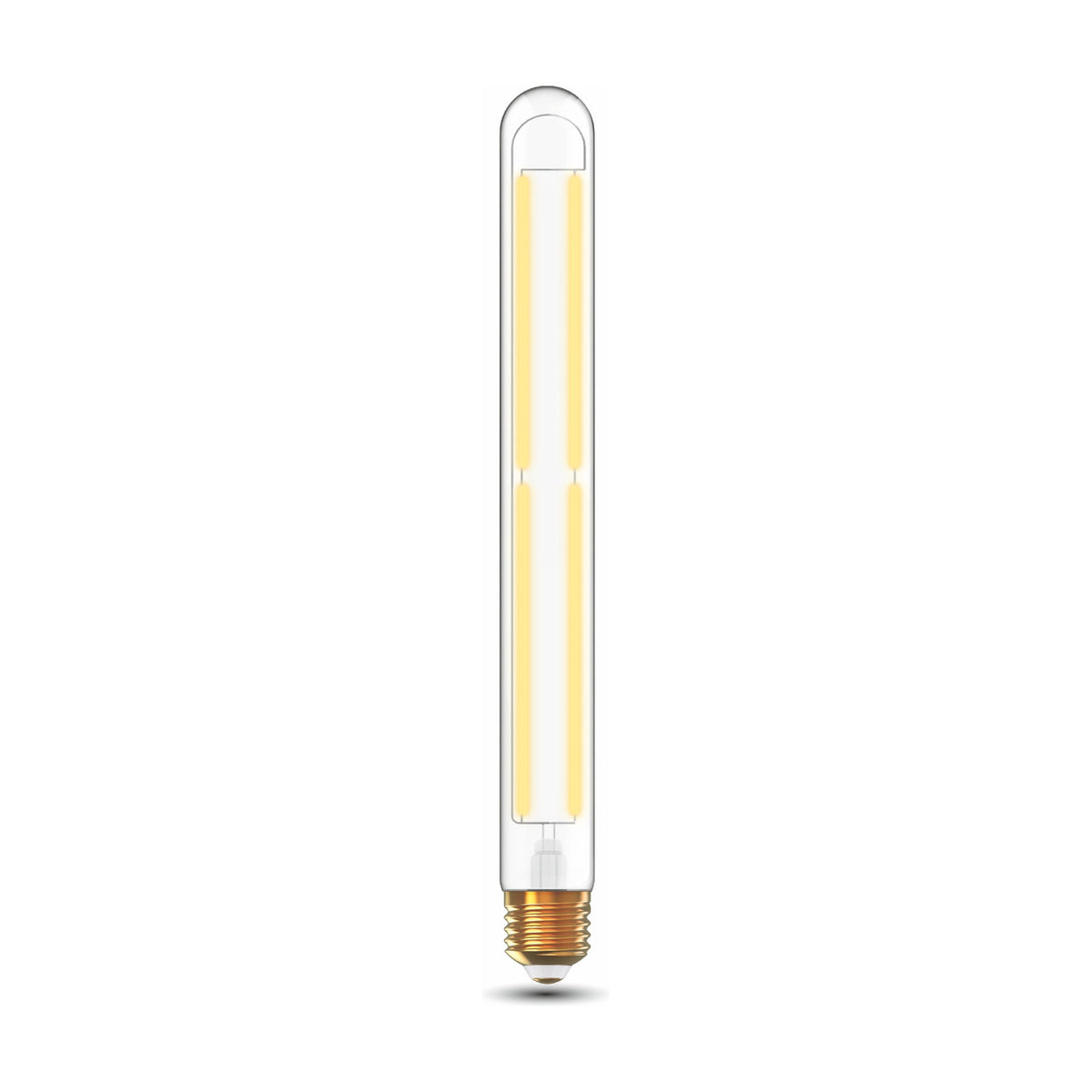 E27 Tube 280mm Straight Dimmable LED Bulb 6W 2700K - Clear