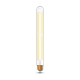 E27 Tube 280mm Straight Dimmable LED Bulb 6W 2700K - Clear